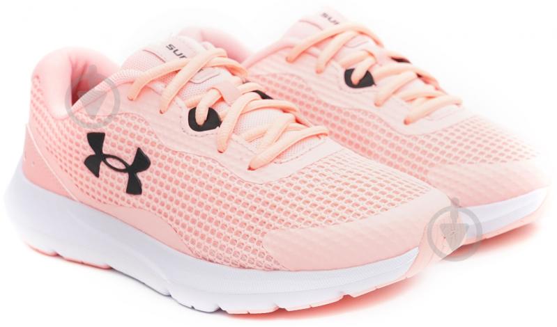 Кроссовки женские демисезонные Under Armour SURGE 3 3024894-600 р.37,5 розовые - фото 2