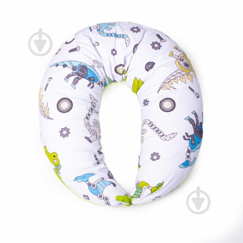 Наволочка №8331 Print Line 17-0576 Dinosaur robot 30x170 см мульті MirSon - фото 1 Наволочка №8331 Print Line 17-0576 Dinosaur robot 30x170 см мульті MirSon - фото 1