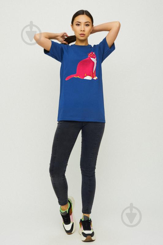 Футболка YAPPI WDB20001 р.S синий - фото 2