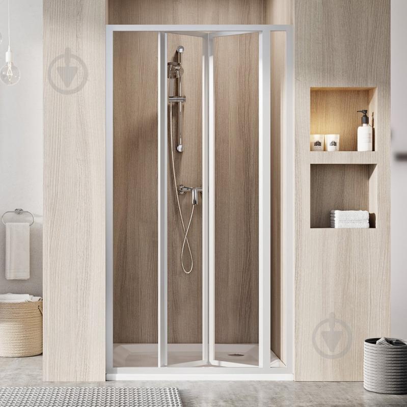 Душевые двери Ravak SDZ3-80 195 белый + transparent - фото 1