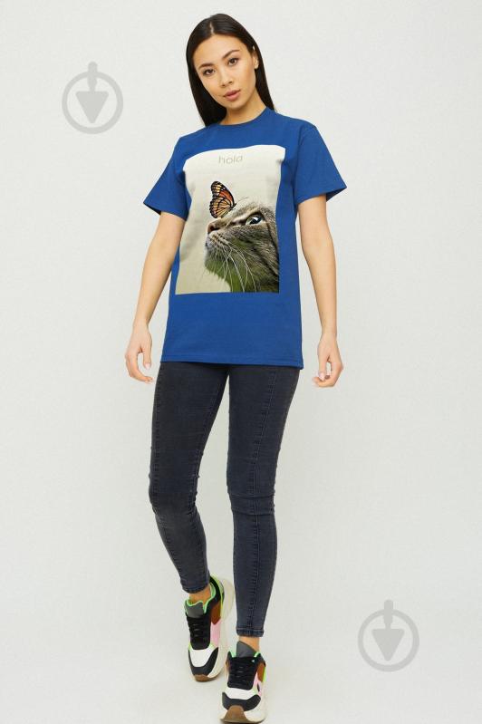 Футболка YAPPI WDB20002 р.S синий - фото 2 Футболка YAPPI WDB20002 р.S синий - фото 2