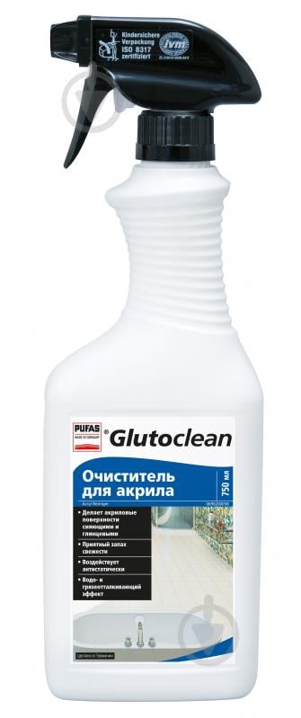 Очищувальний засіб Glutoclean для акрилу 0,75 л - фото 1