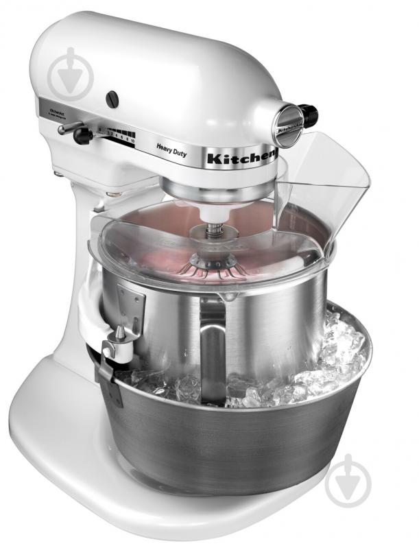 Кухонна машина KitchenAid Heavy Duty 5KPM5EWH 4,8 л білий - фото 5