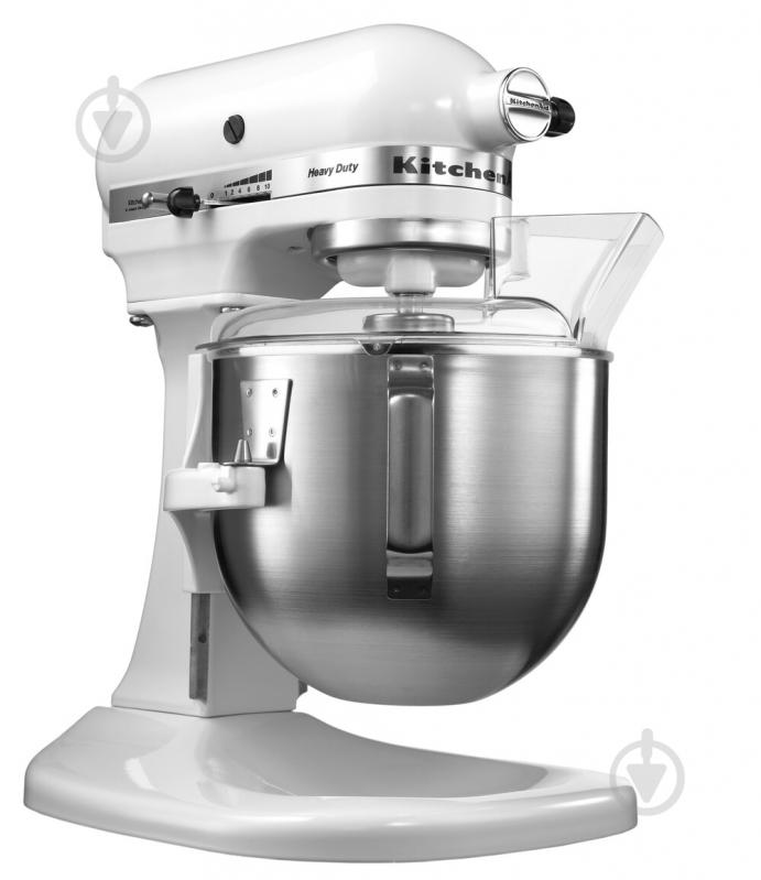 Кухонна машина KitchenAid Heavy Duty 5KPM5EWH 4,8 л білий - фото 2