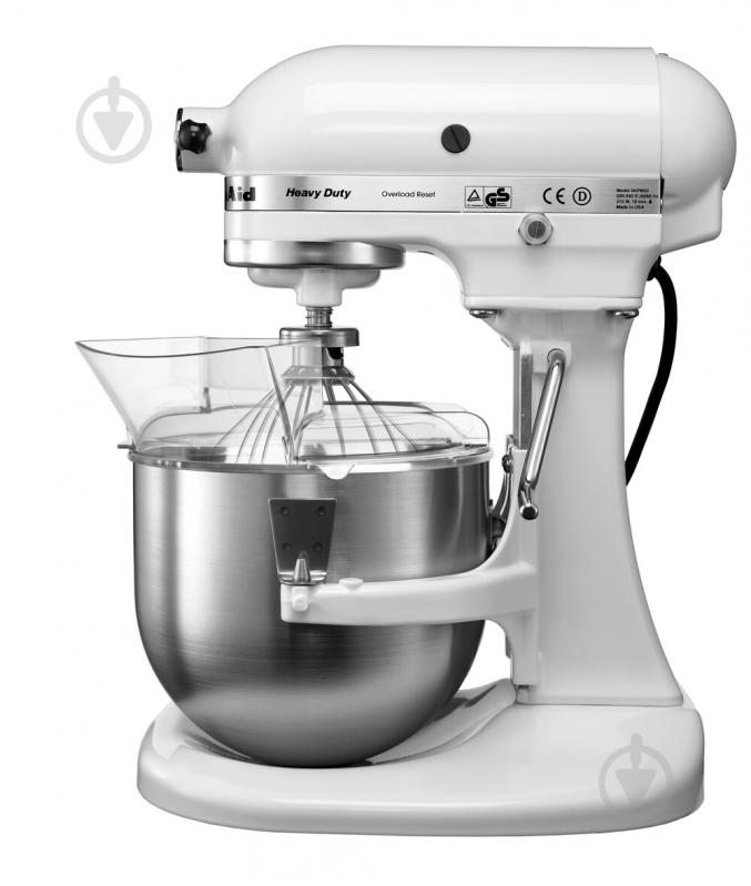 Кухонна машина KitchenAid Heavy Duty 5KPM5EWH 4,8 л білий - фото 3