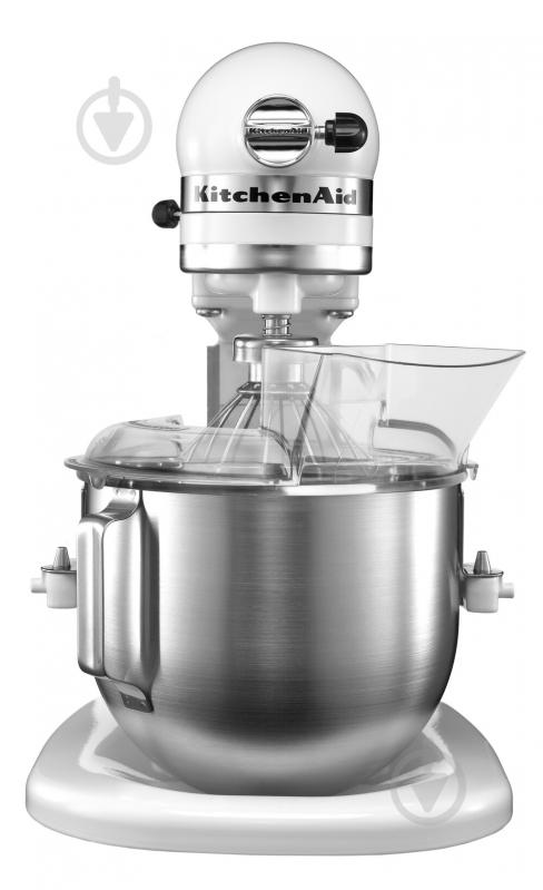 Кухонна машина KitchenAid Heavy Duty 5KPM5EWH 4,8 л білий - фото 4