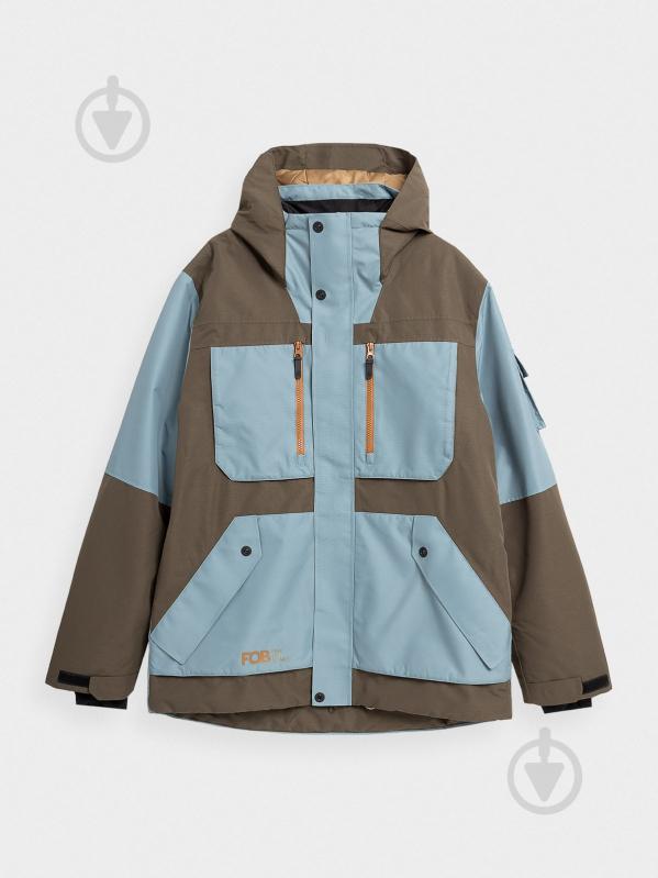 Куртка 4F TECHNICAL JACKET M314 4FAW23TTJAM314-80S р.S коричневий - фото 4