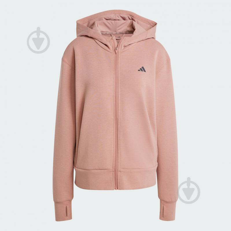Джемпер Adidas D4T FZ HOODIE JN7177 р.S розовый - фото 6 Джемпер Adidas D4T FZ HOODIE JN7177 р.S розовый - фото 6