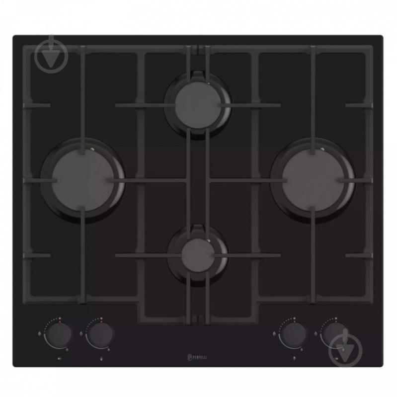 Варочная поверхность газовая Perfelli PERLA G60C NERO - фото 2