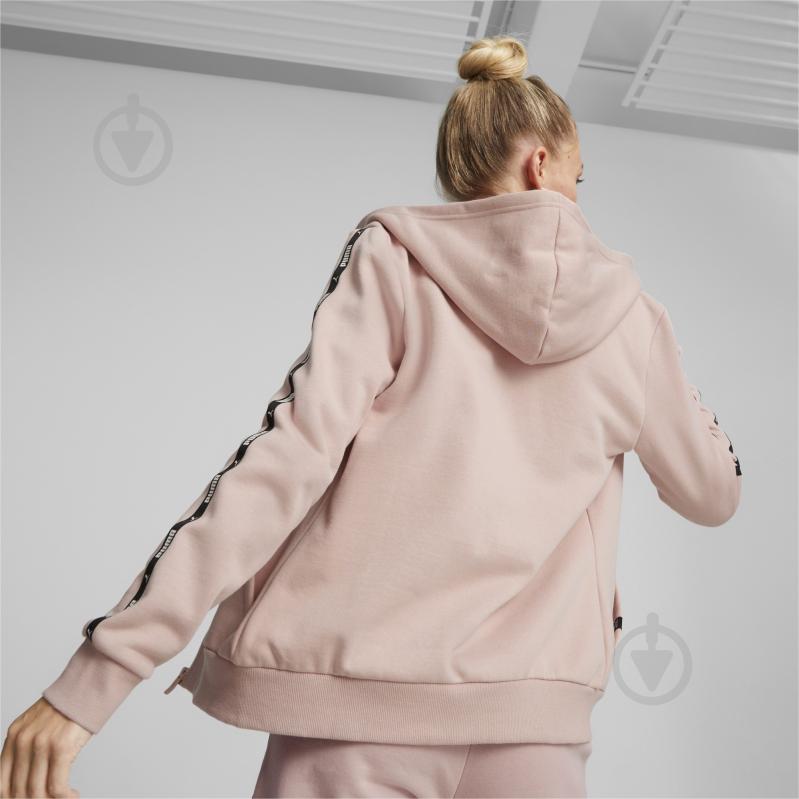 Джемпер Puma PUMA POWER TAPE FULL-ZIP HOODIE FL 67001147 р.L бежевий - фото 4