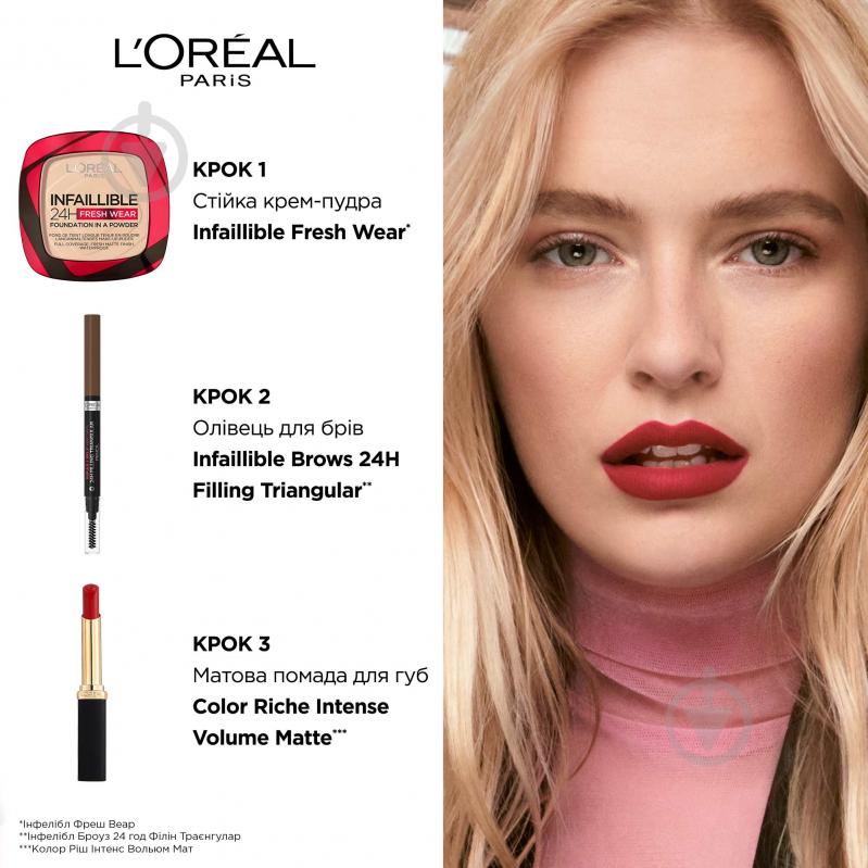 Помада губная L'Oreal Paris Color Riche 346 Le Rouge Determination 2 г - фото 5