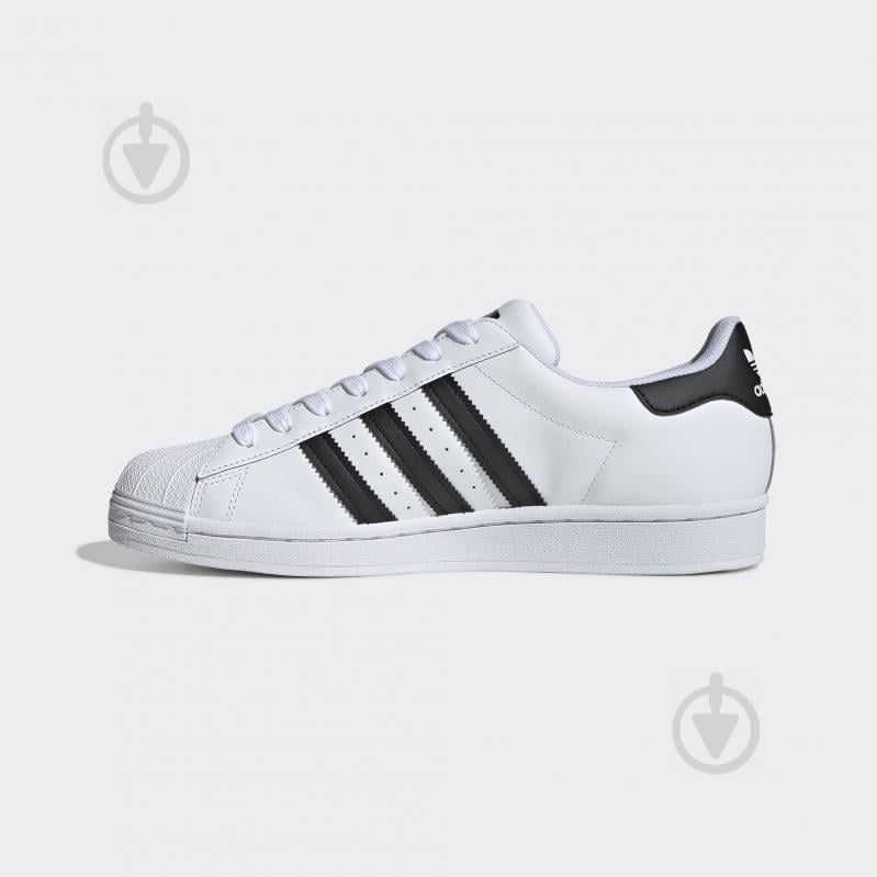 Кроссовки мужские демисезонные Adidas SUPERSTAR EG4958 р.47 1/3 белые - фото 6