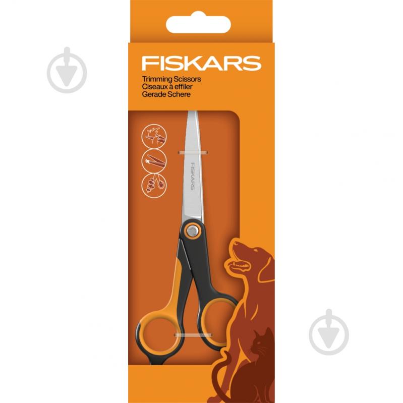 Ножиці Fiskars для стрижки тварин прямі - фото 12
