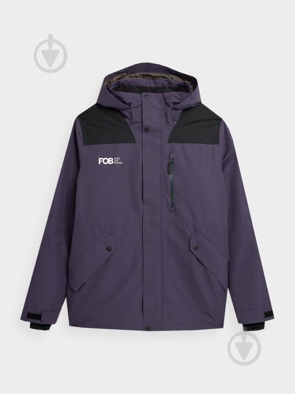 Куртка 4F TECHNICAL JACKET M288 4FAW23TTJAM288-60S р.L фиолетовый - фото 4
