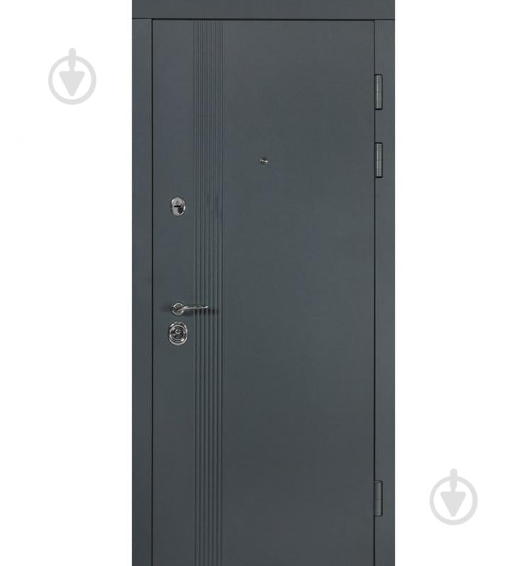 Двері вхідні Булат В-81 мод.172 антрацит 2050x950 мм праві - фото 2