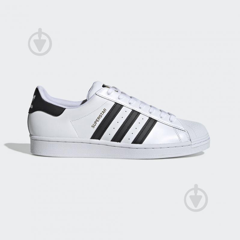 Кросівки чоловічі демісезонні Adidas SUPERSTAR EG4958 р.36 2/3 білі - фото 1