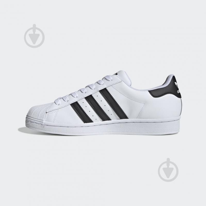 Кросівки чоловічі демісезонні Adidas SUPERSTAR EG4958 р.36 2/3 білі - фото 6