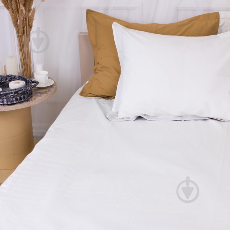 Наволочка поплин Poplin Line 002+015 Lorena 70x70 см белый/коричневый MirSon - фото 1 Наволочка поплин Poplin Line 002+015 Lorena 70x70 см белый/коричневый MirSon - фото 1