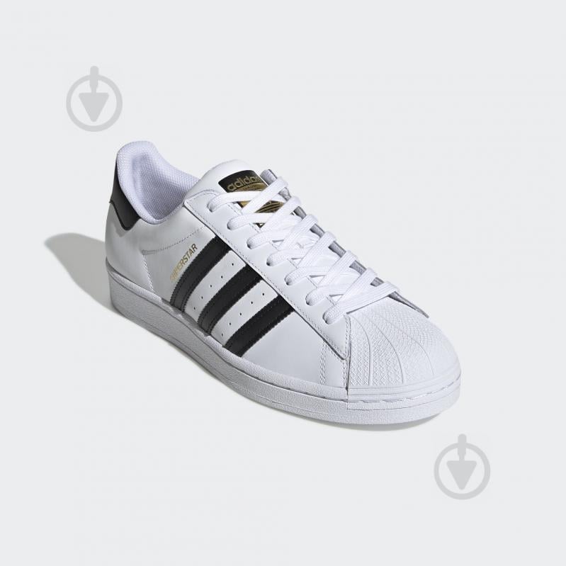 Кросівки чоловічі демісезонні Adidas SUPERSTAR EG4958 р.37 1/3 білі - фото 4