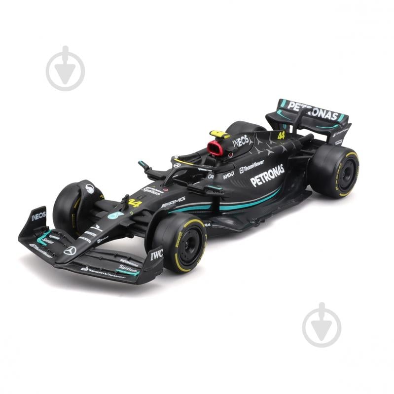 Автомодель Bburago 1:43 Mercedes-AMG F1 W14 E Performance (2023) 18-38080 - фото 10