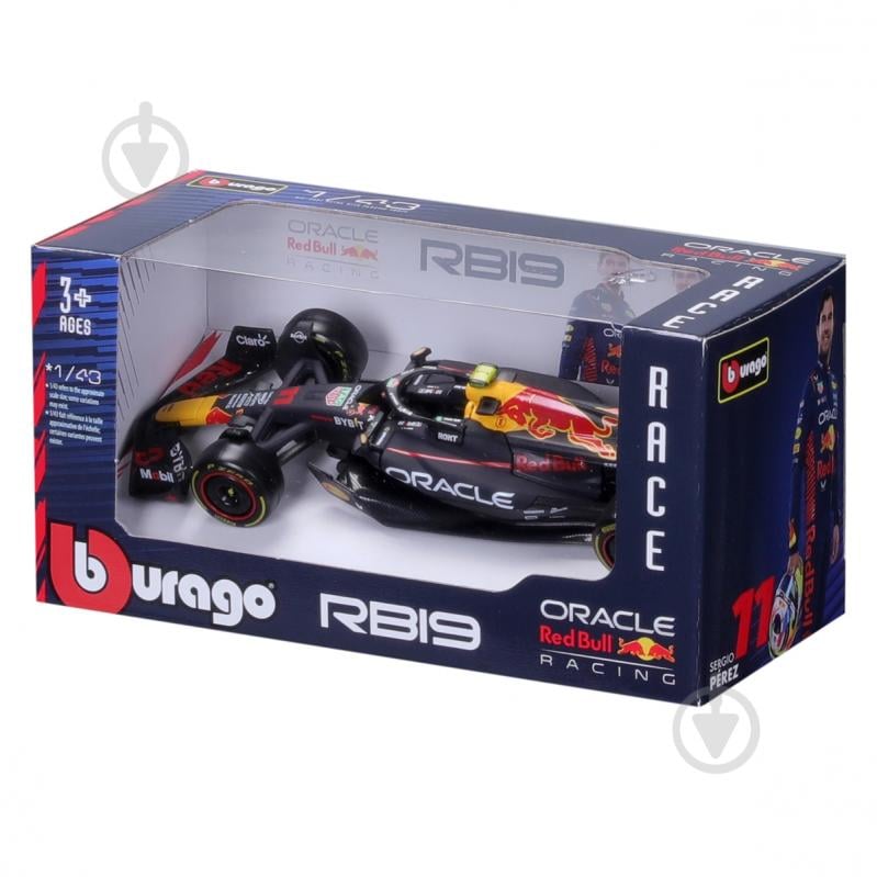 Автомодель Bburago 1:43 Red Bull Racing RB19 (2023) 18-38082 - фото 1