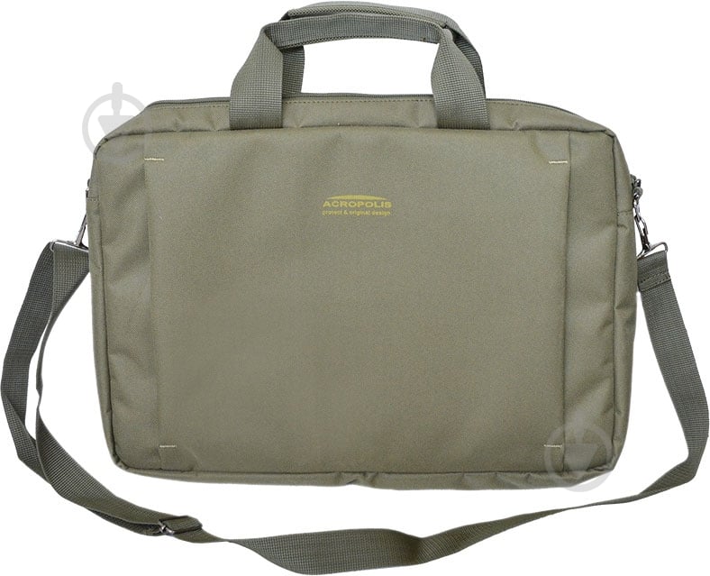 Сумка для ноутбука Акрополіс 15.6" olive green (НБ-2/15о) - фото 3 Сумка для ноутбука Акрополіс 15.6" olive green (НБ-2/15о) - фото 3
