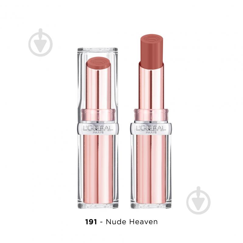 Помада губна L'Oreal Paris Glow Paradise 191 Nude Heaven 3,8 г - фото 2