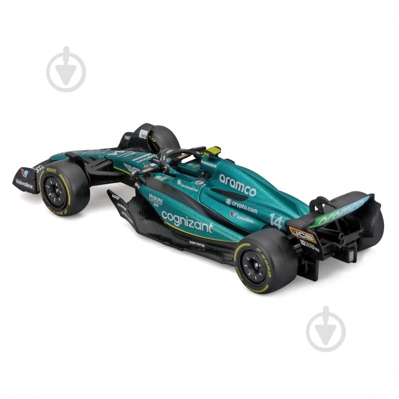 Автомодель Bburago 1:43 Aston Martin AMR23 (2023) 18-38090 - фото 7