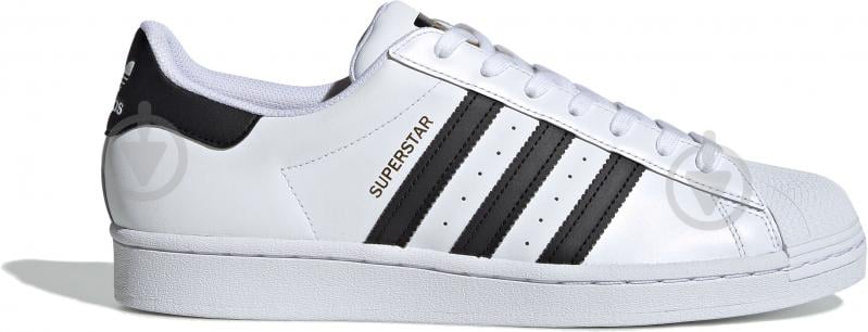 Кросівки чоловічі демісезонні Adidas SUPERSTAR EG4958 р.41 1/3 білі - фото 1