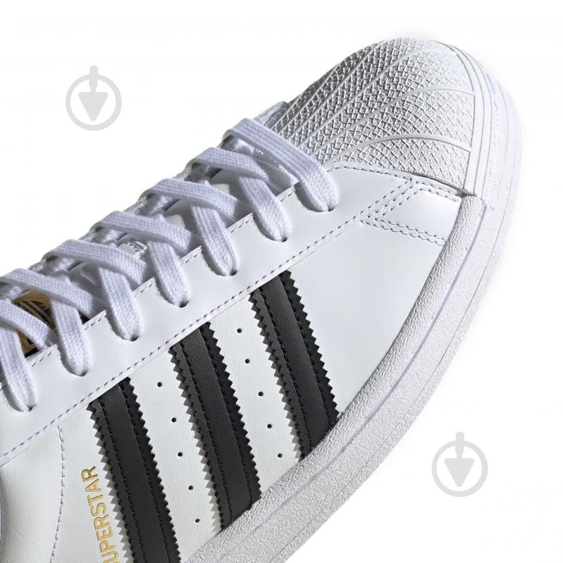 Кросівки чоловічі демісезонні Adidas SUPERSTAR EG4958 р.41 1/3 білі - фото 7