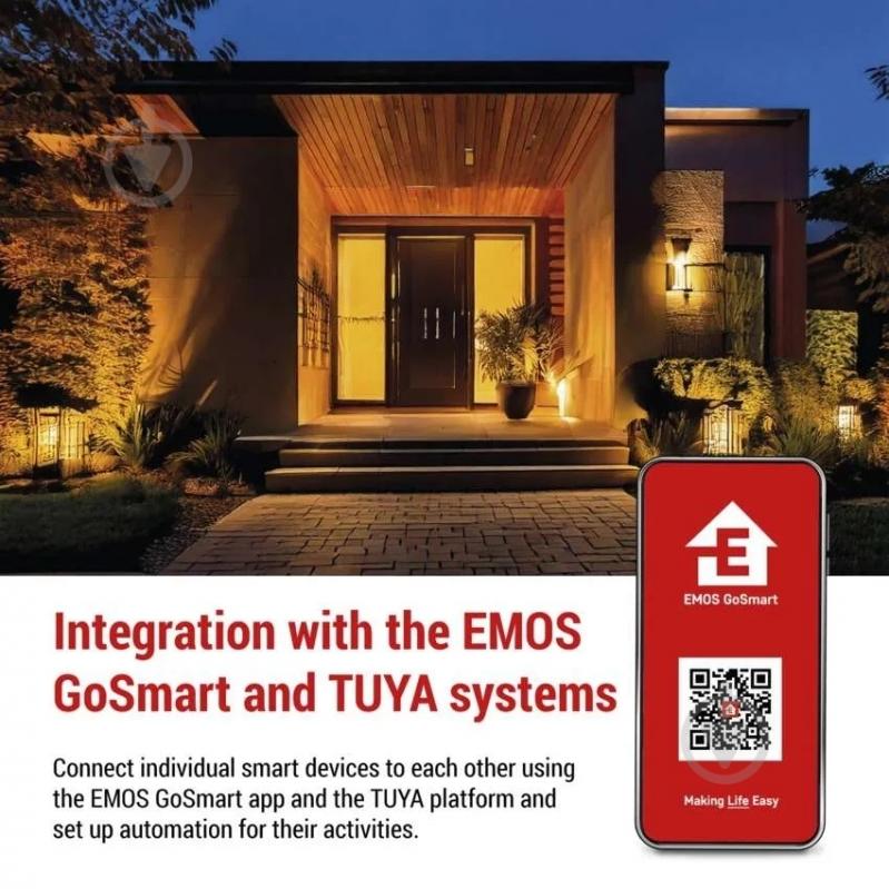 Видеозвонок Emos умный беспроводной IP-21PoE с Wi-Fi H4034 - фото 7 Видеозвонок Emos умный беспроводной IP-21PoE с Wi-Fi H4034 - фото 7