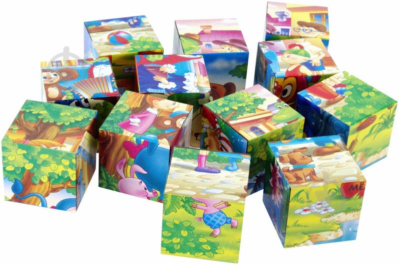 Кубики Родные мультики 12 шт. - фото 2 Кубики Родные мультики 12 шт. - фото 2