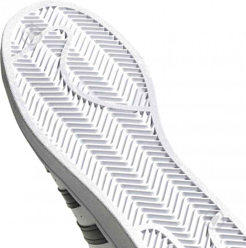 Кроссовки мужские демисезонные Adidas SUPERSTAR EG4958 р.43 1/3 белые - фото 9
