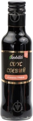 Соус соевый Izobiliti со вкусом грибов 200 мл (4820172440727) - фото 1 Соус соевый Izobiliti со вкусом грибов 200 мл (4820172440727) - фото 1