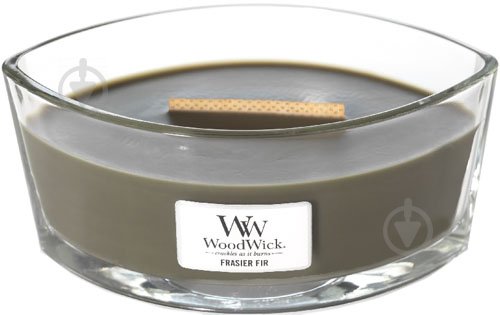 Свеча ароматическая Woodwick Ellipse Frasier Fir 453 г - фото 1