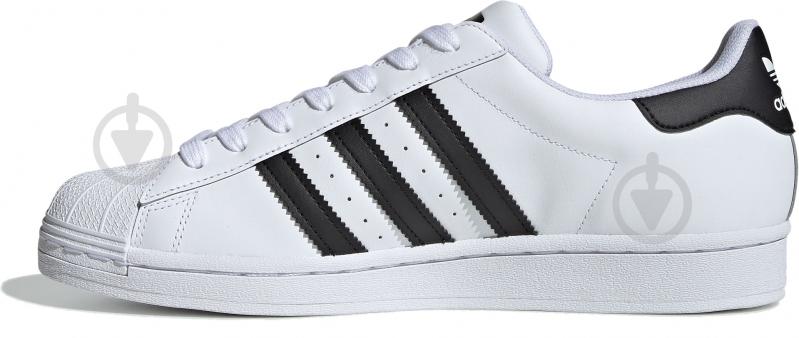 Кроссовки мужские демисезонные Adidas SUPERSTAR EG4958 р.44 2/3 белые - фото 3