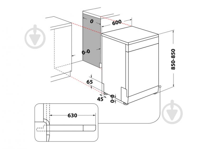 Посудомийна машина Whirlpool W7FHS31 - фото 15