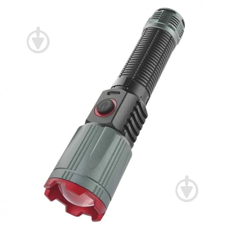 Ліхтар акумуляторний Emos Li-Ion 2200 mAh метал фокус 1200 Lm чорний P3121 - фото 10