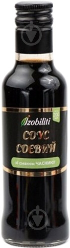 Соус соевый Izobiliti со вкусом чеснока 200 мл (4820172440734) - фото 1 Соус соевый Izobiliti со вкусом чеснока 200 мл (4820172440734) - фото 1