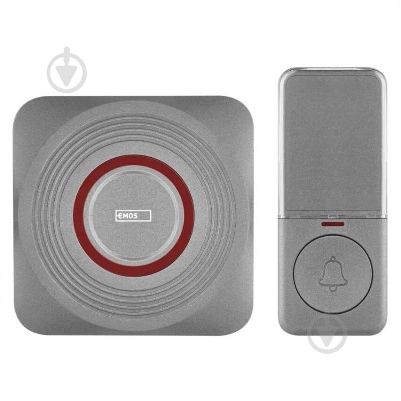 Дзвінок дверний Emos розумний бездротовий Wi-Fi світло-сірий P5735SS - фото 6