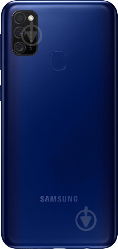 Смартфон Samsung Galaxy M21 4/64GB blue (SM-M215FZBUSEK) - фото 3
