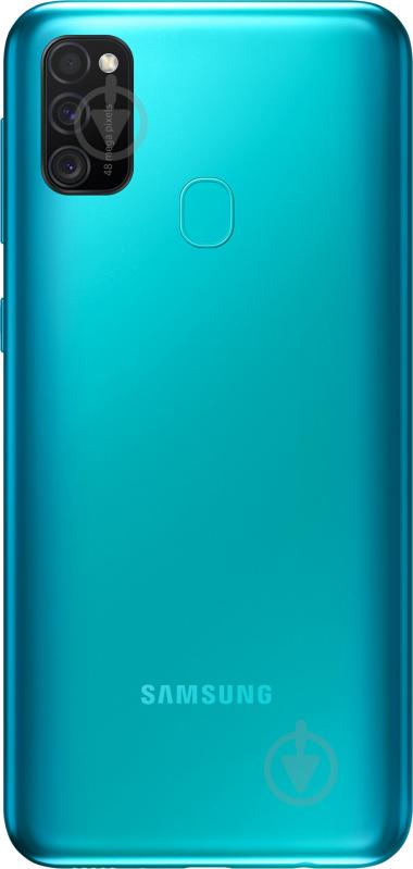 Смартфон Samsung Galaxy M21 4/64GB green (SM-M215FZGUSEK) - фото 3