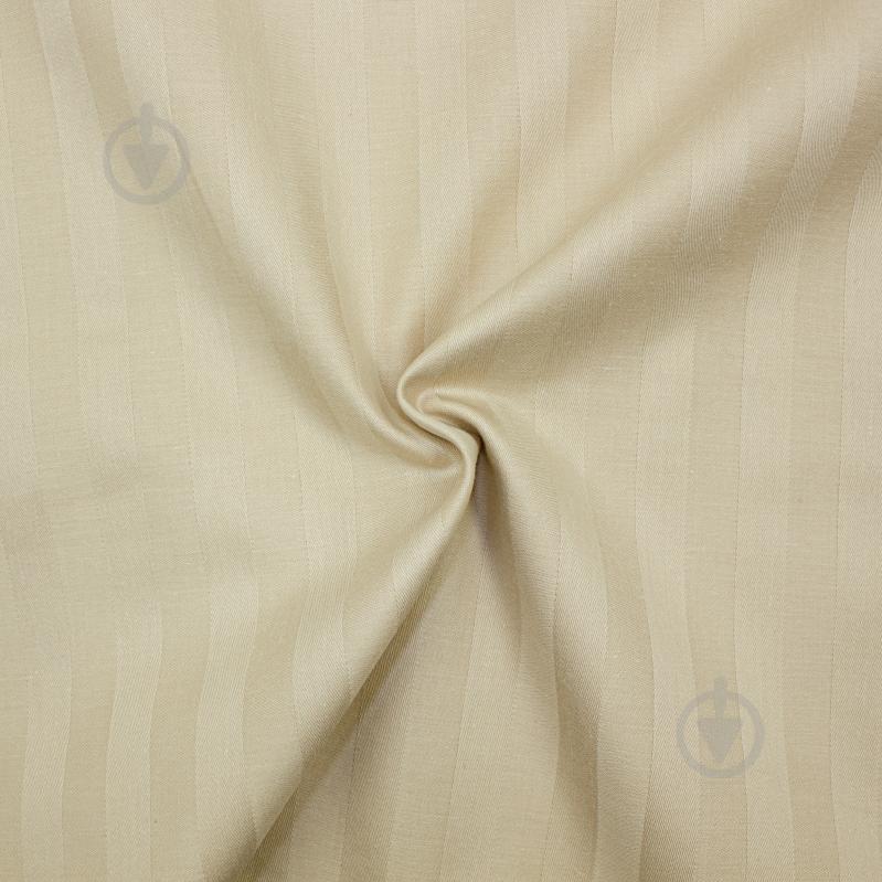 Комплект постельного белья Satin Stripe 30-0004 Cream 143х210 см бежевый MirSon - фото 2