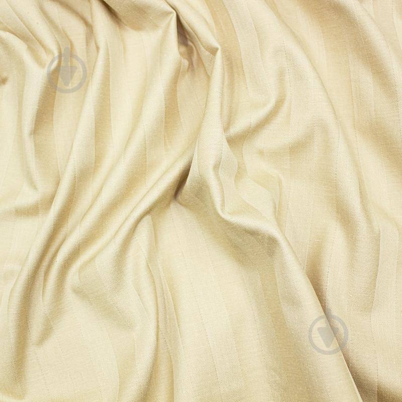 Комплект постельного белья Satin Stripe 30-0004 Cream 143х210 см бежевый MirSon - фото 3