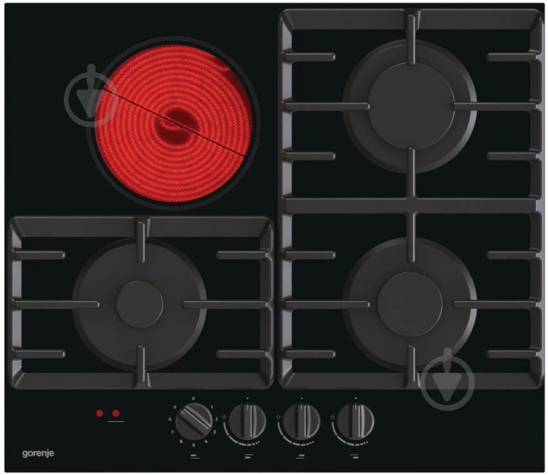 Варочная поверхность комбинированная Gorenje GCE681BSC - фото 3