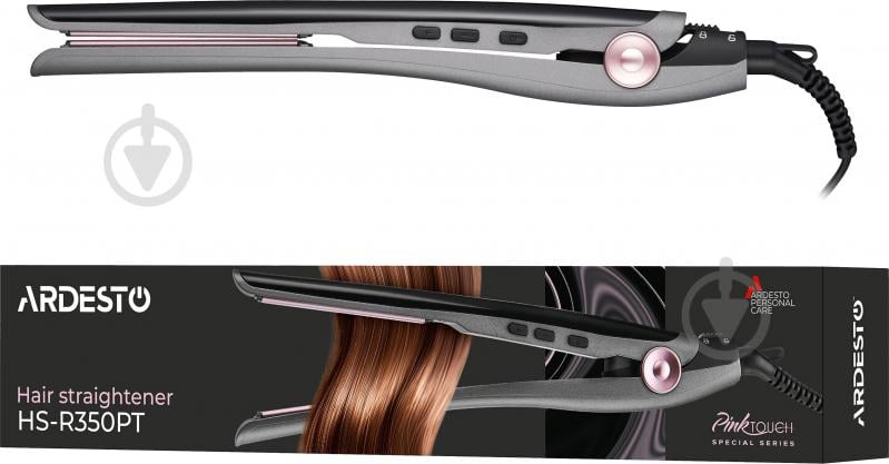 Плойка-выпрямитель Ardesto Pink Touch HS-R350PT - фото 9