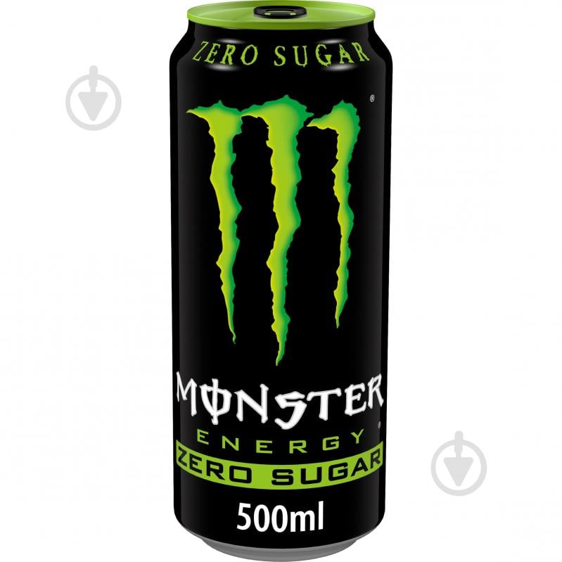 Энергетический напиток Monster Energy zero sugar 0,5 л - фото 1