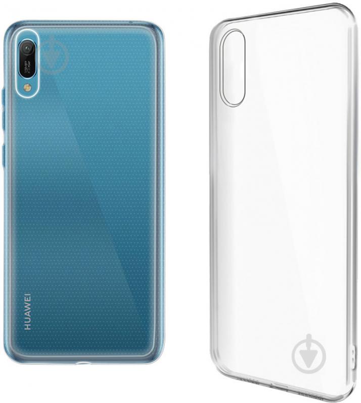 Чохол-накладка GlobalCase TPU Extra Slim світлий для Huawei Y6 2019 - фото 1