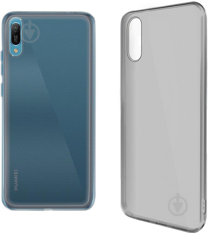 Чохол-накладка GlobalCase TPU Extra Slim темний для Huawei Y6 2019 - фото 1