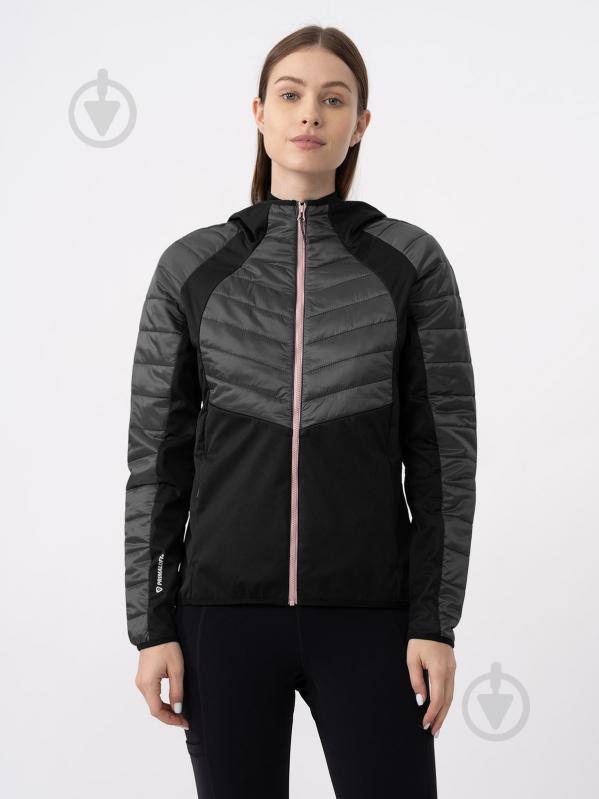 Куртка женская 4F TECHNICAL JACKET F349 4FAW23TTJAF349-22S р.S серая - фото 1